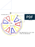 3Phase Wind Coil Diagram