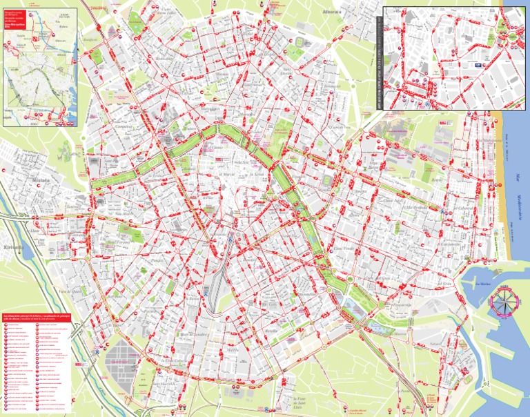 Valencia Bus Map Pdf