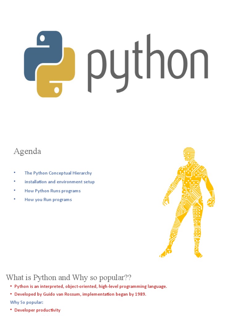 1 Introduction To Python | PDF