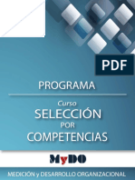 Programa Curso Entrevista y Selección por Competencias Online.