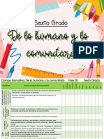 ??6° Contenidos y procesos de desarrollo de aprendizaje del campo formativo de lo humano y lo comunitario