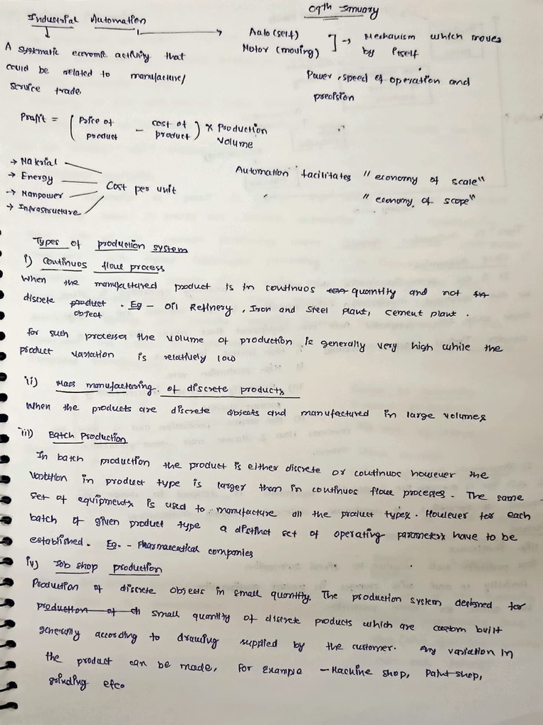 Ia Notes