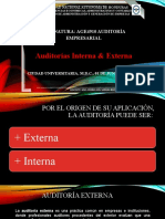 Auditorías Interna Externa