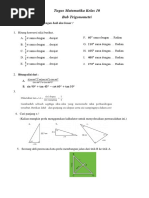 Contoh Soal Trigonometri Kelas 10 Jawaban PDF | PDF