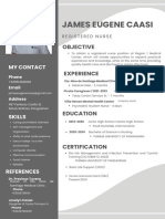 Grey White Modern Graphic Designer Resume