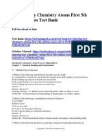 Introductory Chemistry Atoms First 5th Edition Russo Test Bank 1