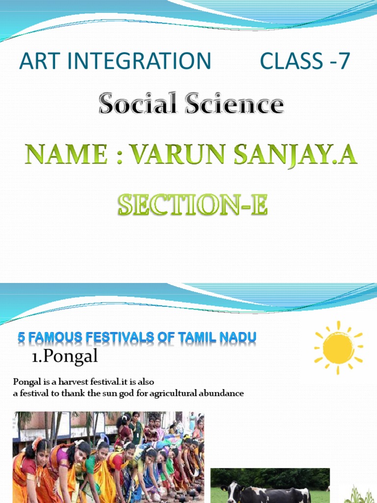 Art Integration Class 6 Social | PDF