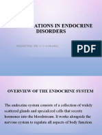 Investigations of Endocrine System