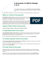 How To Define Chart of Accounts in SAP & Assign Company Code