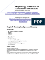 Experience Psychology 2nd Edition King Solutions Manual Download