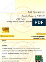 Risk Management Calendar Program 200607