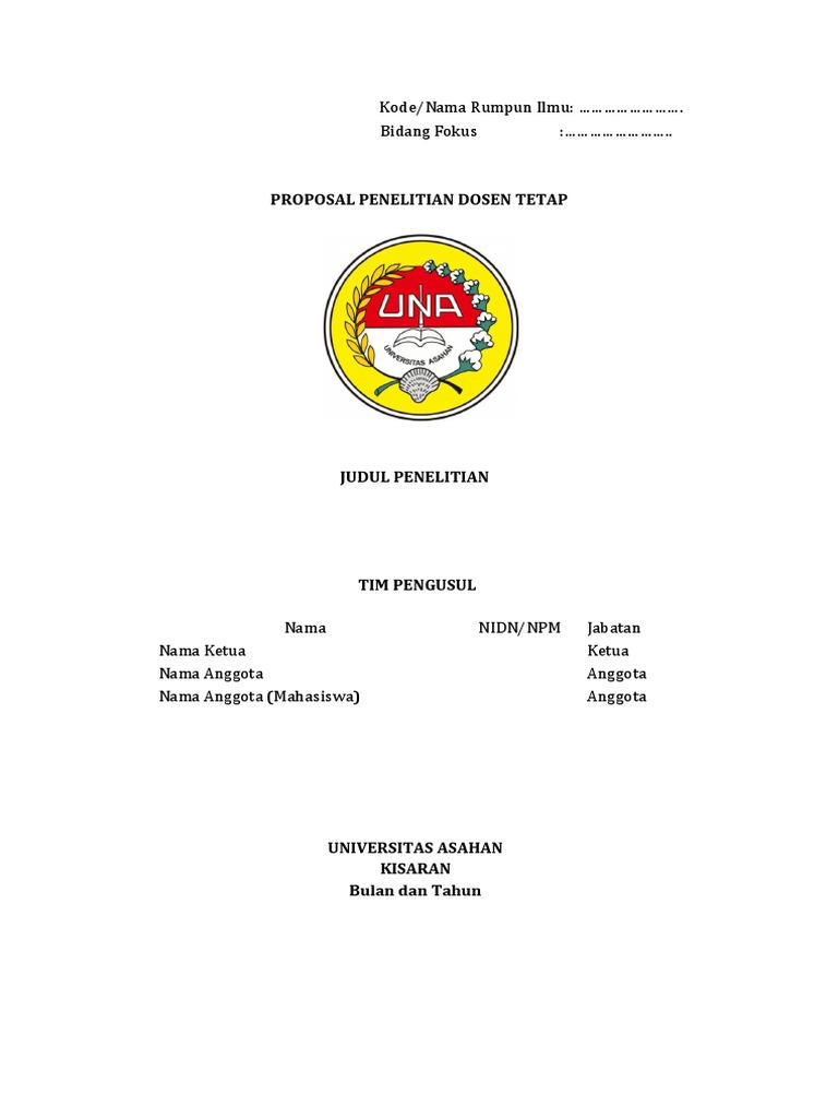 Proposal Penelitian Dosen 2024 | PDF | Kajian Bahasa Asing