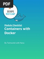 07 - Docker Checklist