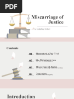 Miscarriage of Justice