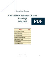 Preaching Report - IISc Mind Management 2023
