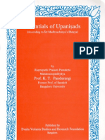 Essentials of Upanishads According To Sri MadhvAcharya Bhasya Prof KT Pandurangi-2010