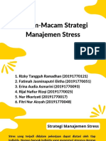 Macam-Macam Strategi Manajemen Stress