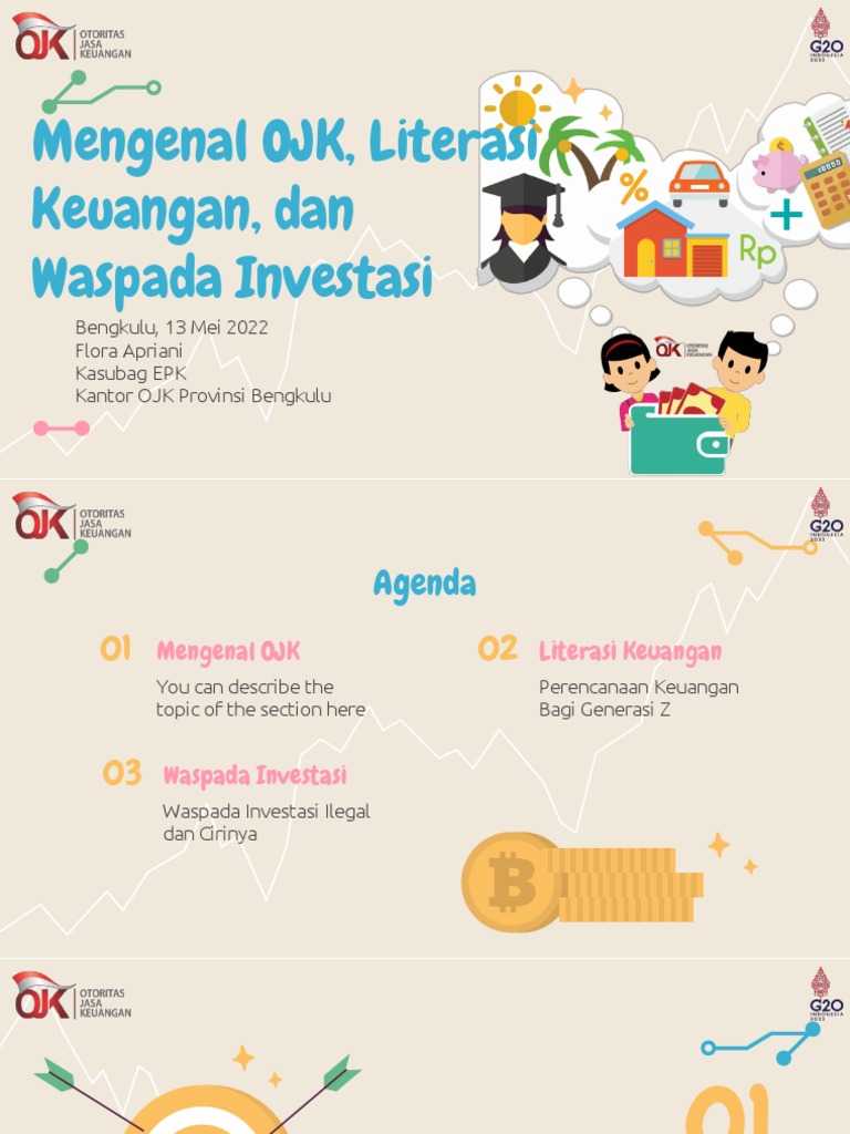 Mengenal OJK Dan Literasi Keuangan | PDF
