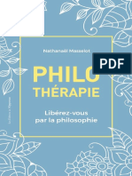 Philothérapie - Libérez-Vous Par La Philosophie - Nathanael Masselot