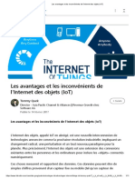 Les avantages et les inconvénients de l'Internet des objets (IoT)