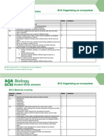 AQA GCSE Bio Combined End of Topic B16