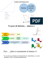 Funciones Exponenciales y Número e