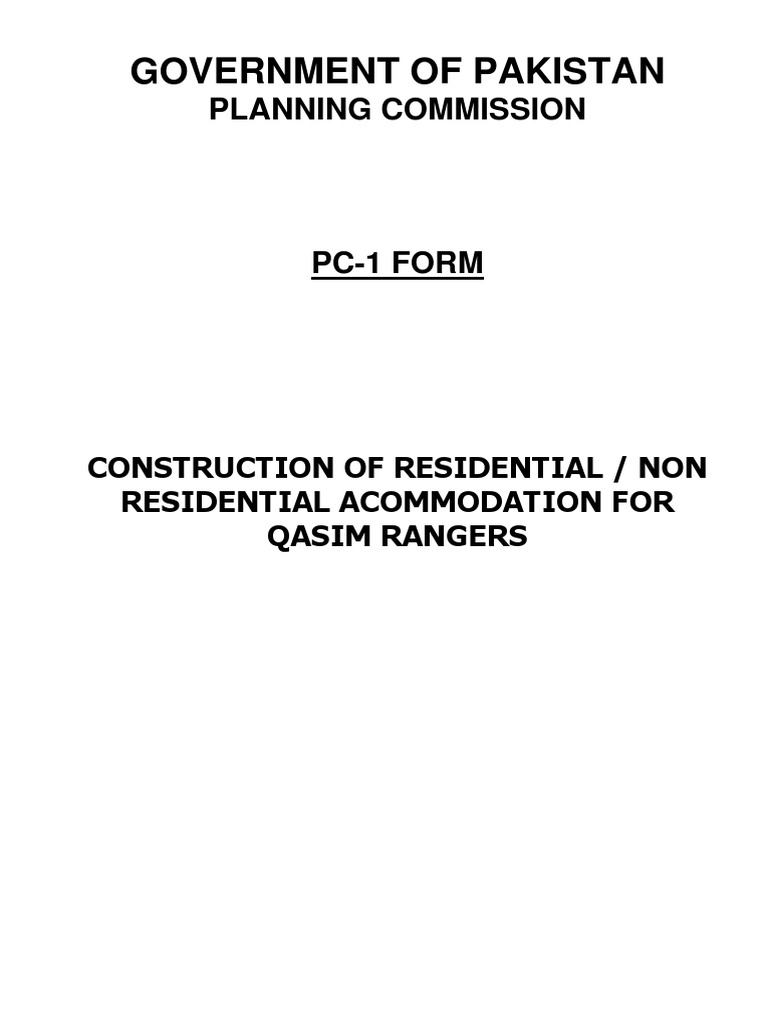 Qasim Rangers Accommodation Project | PDF | Technology & Engineering