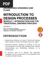 M1A Introduction and Traditional Drawing Instruments