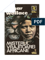 Edgar Wallace - Misterul Vrajitoarei Africane