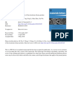 3.A Novel and Facile Route For Synthesis of Fine Tricalcium Silicate Powders