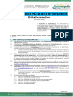 Concurso Público #001/2023: Edital Normativo