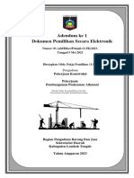 Dokumen Pemilihan Puskesmas Aikmual - Adendum ke 1