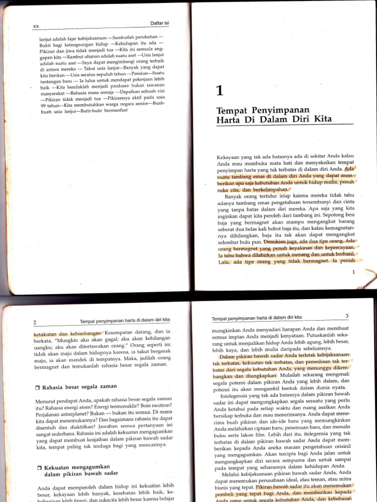 Rahasia Kekuatan Pikiran Bawah Sadar PDF