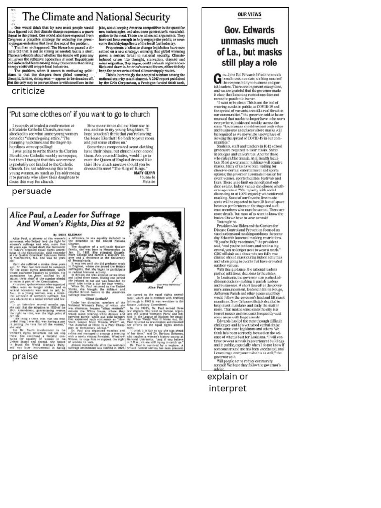 Types of Editorial Writing | PDF