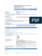 MSDS Detergente OMO