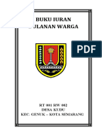 Cover Buku Kas RT 08 RW 01 Purwodadi