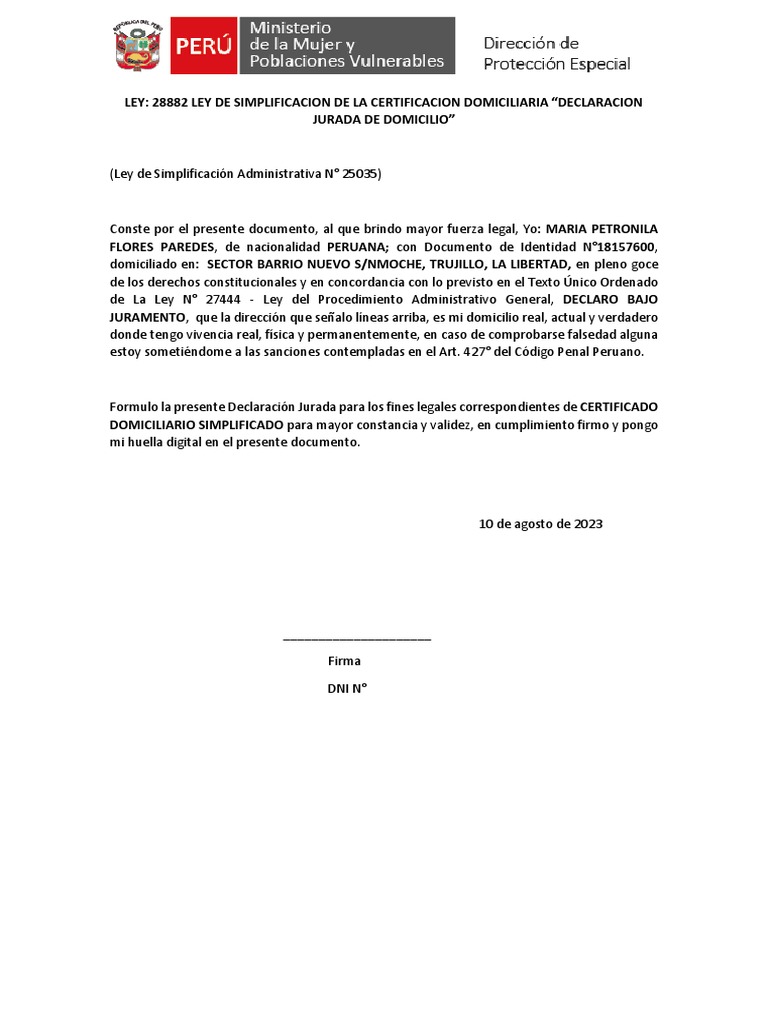 Formatos Sociales Petronila PDF