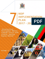 Final 7NDP Implementation Plan - 9 April - 2018