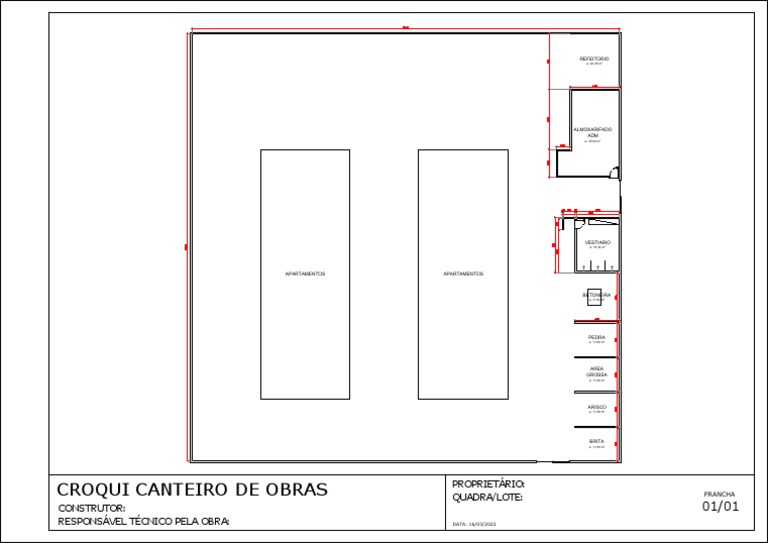 Croqui Canteiro de Obra | PDF