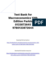 Macroeconomics 12th Edition Michael Parkin Test Bank 1