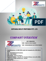 Zippable Multi Ventures PVT PDF