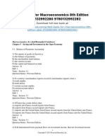 Macroeconomics 8th Edition Abel Test Bank 1