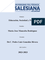 Educacion Sosiedad y Politica