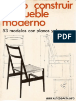 Manual para Construir Muebles Modernos