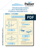 C - Sem14 - Fisica - Electromagnetismo Campo Magnético, Fuerza Magnética