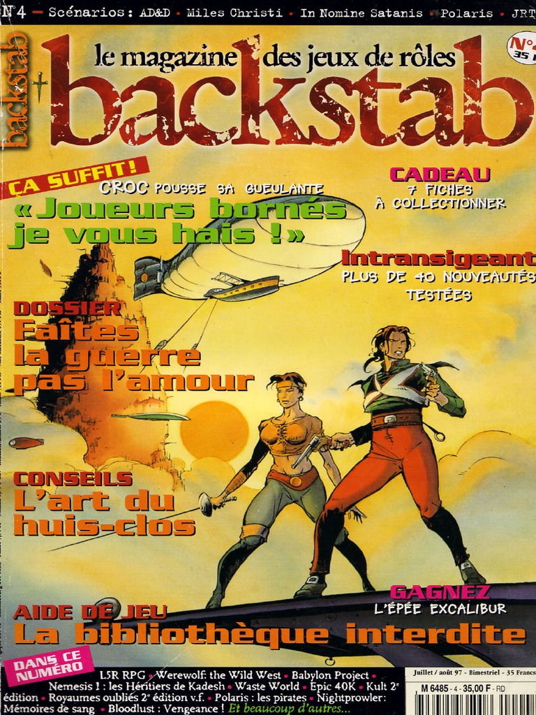 Backstab 4 | PDF