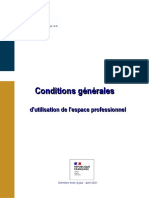 Conditions Generales Creation Espace Pro