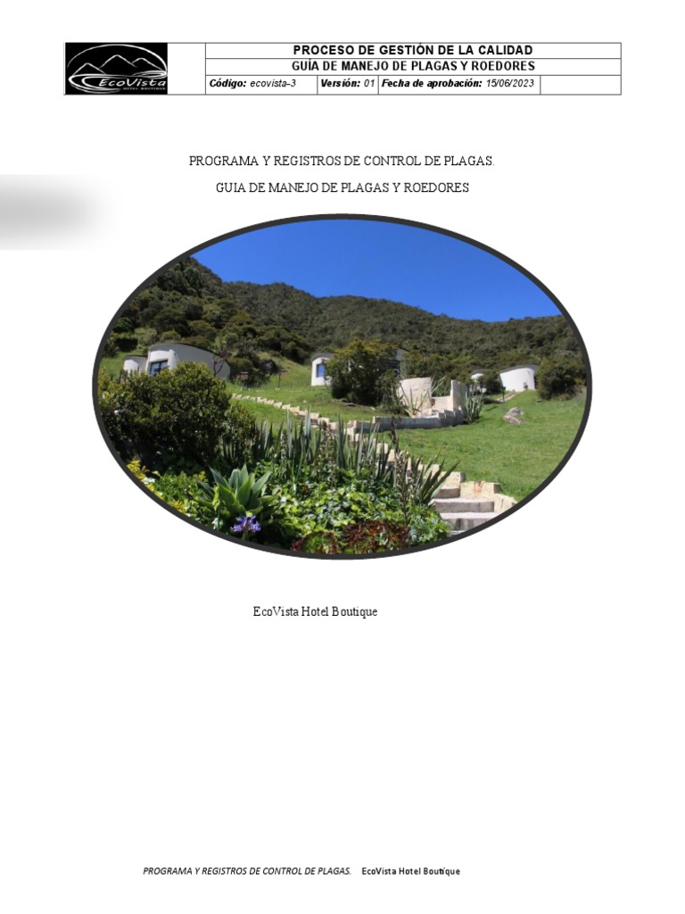 Guía de Control de Plagas y Roedores | PDF | Insectos | Alimentos
