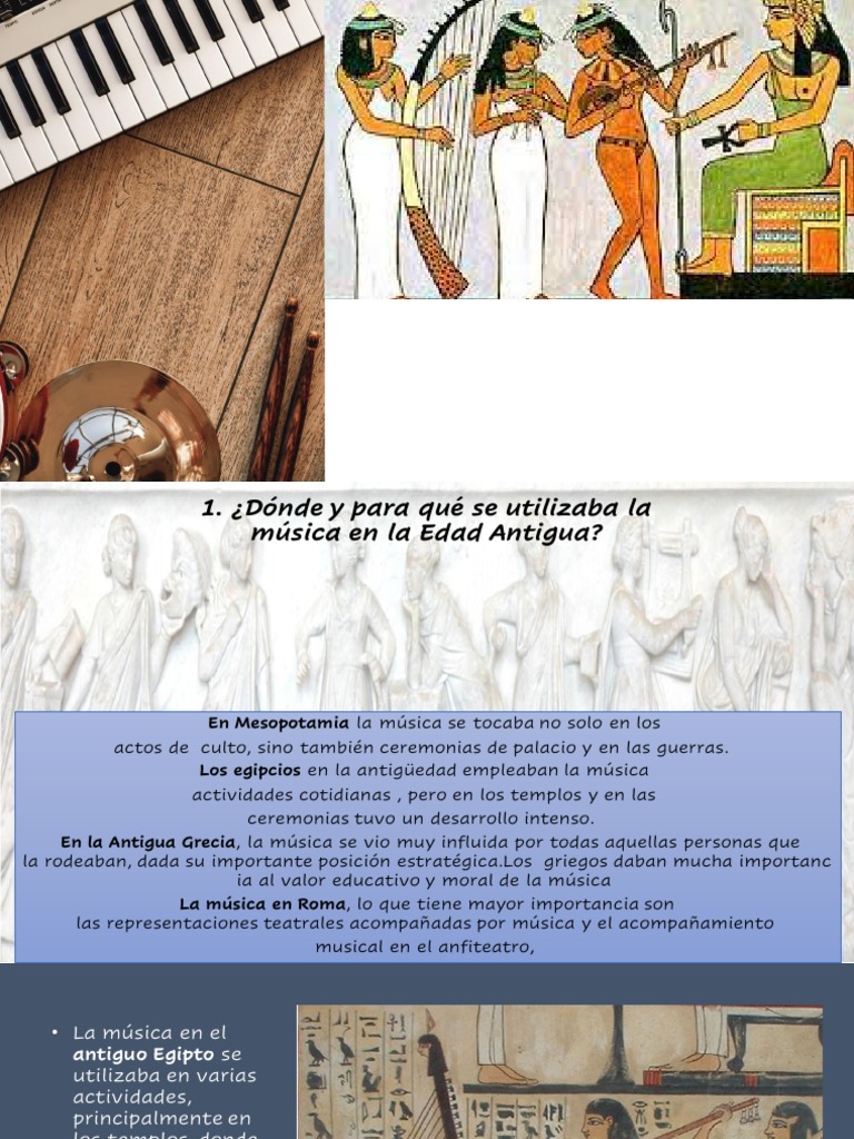 Música en La Edad Antigua | Descargar gratis PDF | Instrumentos ...