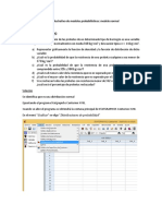 Ejemplo Distribuciones Probabilisticas (Modelo Normal)